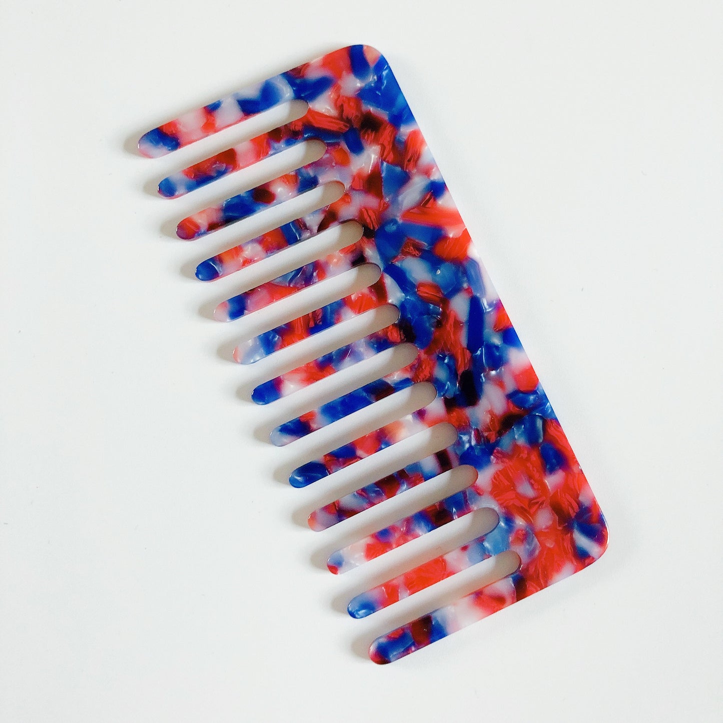 Wide Tooth  Leopard Print Hairdressing Comb