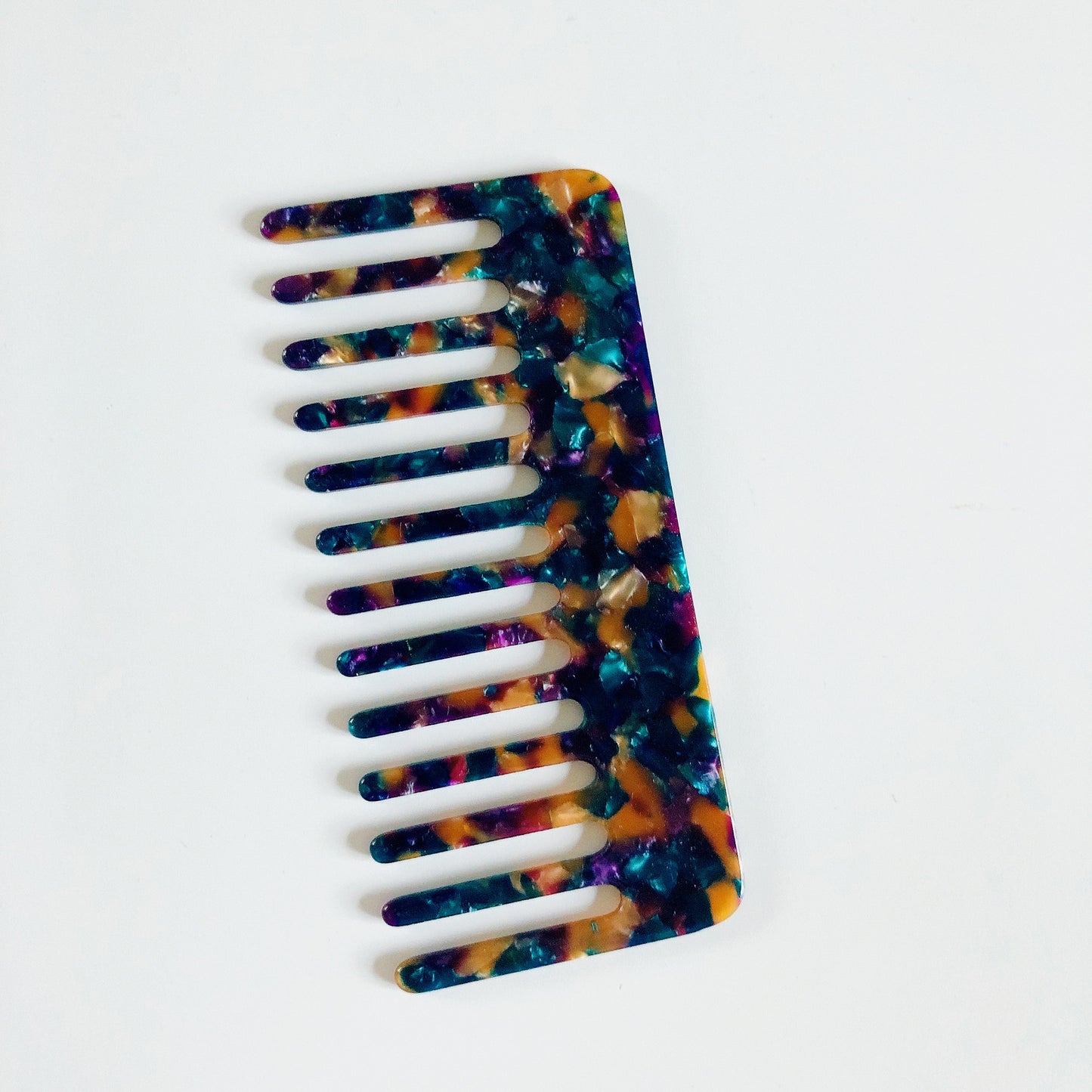 Wide Tooth  Leopard Print Hairdressing Comb