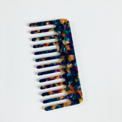 Wide Tooth  Leopard Print Hairdressing Comb