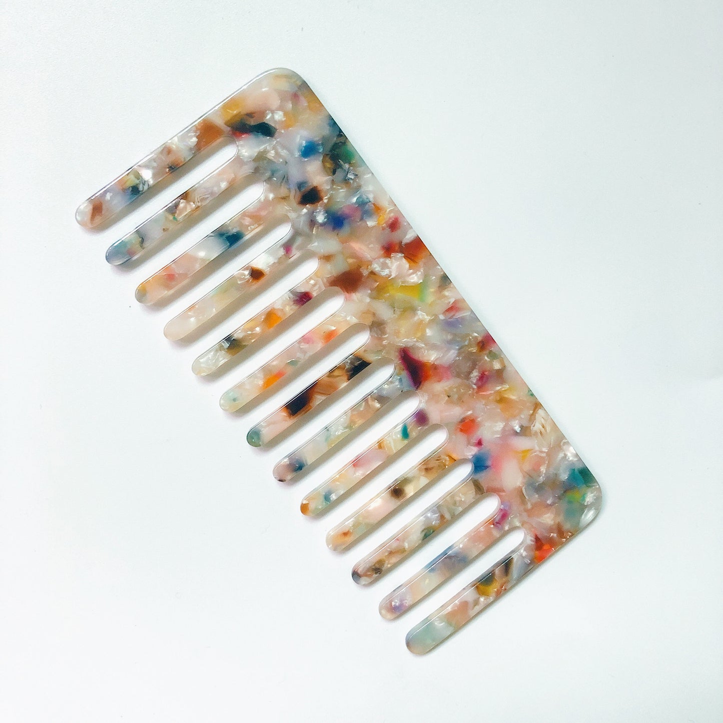 Wide Tooth  Leopard Print Hairdressing Comb