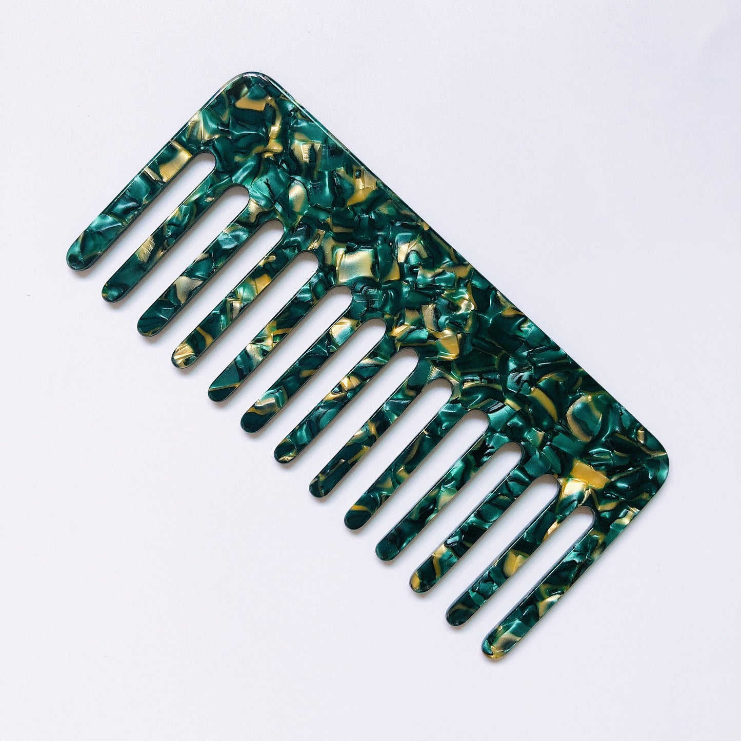 Wide Tooth  Leopard Print Hairdressing Comb