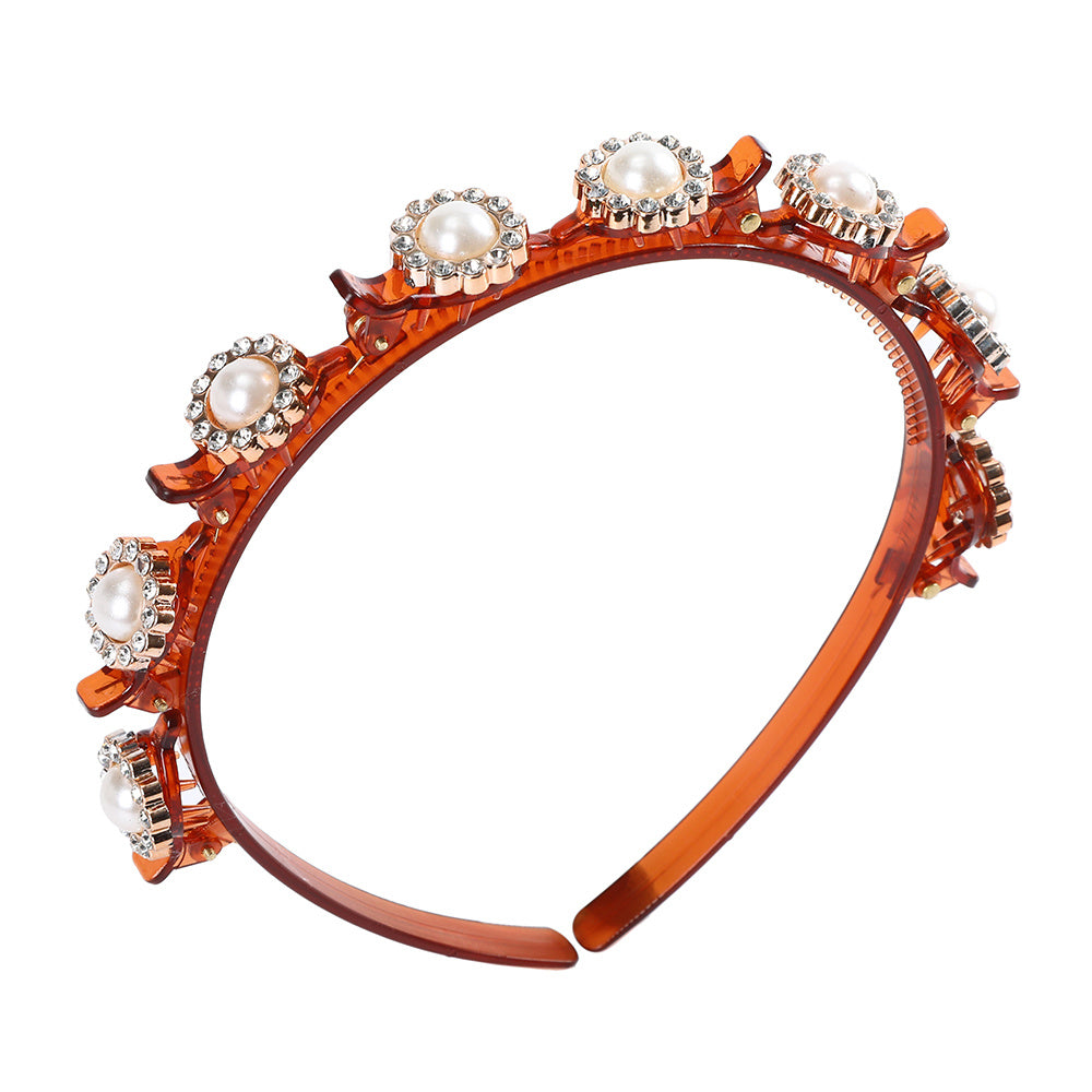 Non-Slip Head Wear Solid Color Head Band Stylish Hair Styling Accessories