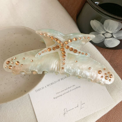 Original Design Stereo Acetate Starfish Hair Claw