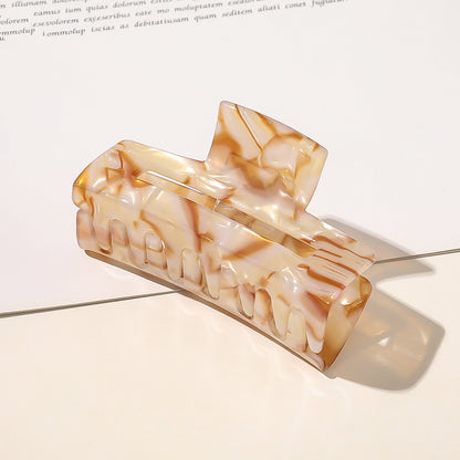 Gold Alloy Hair Clips, Claw Clip, Geometric Openwork Clips, Hairpins, For Women and Girls, Hair Accessories