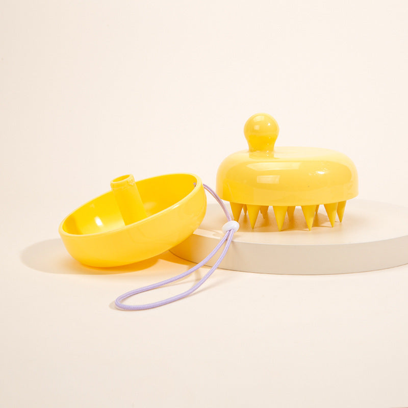Cartoon Portable Mini Shampoo Brush Hairdressing Supplies