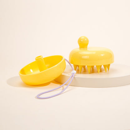 Cartoon Portable Mini Shampoo Brush Hairdressing Supplies