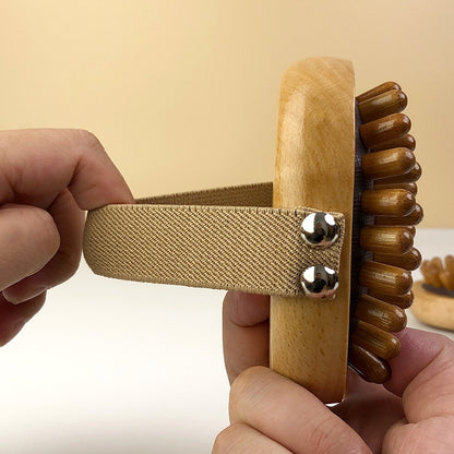 Air Cushion Meridian Comb Wooden Head Massage Comb Whole Body