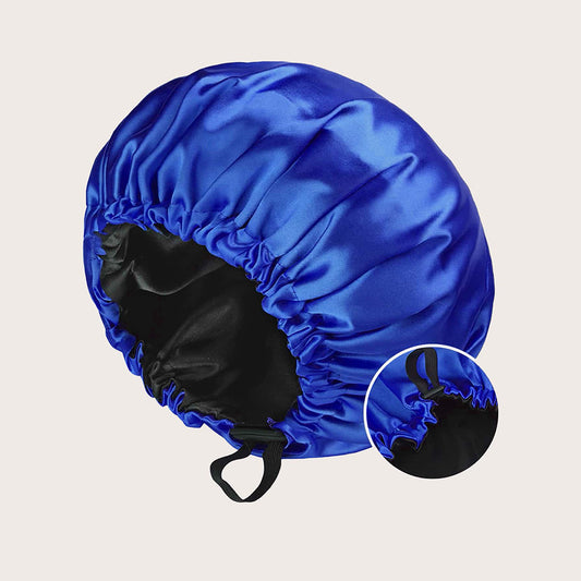 New Women's Fashion Double-layer Satin Sleeping Hat- Soft & Comfortable