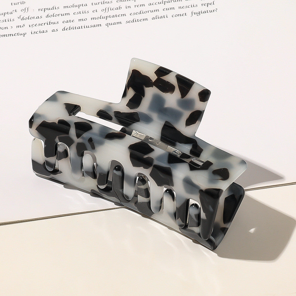 Gold Alloy Hair Clips, Claw Clip, Geometric Openwork Clips, Hairpins, For Women and Girls, Hair Accessories