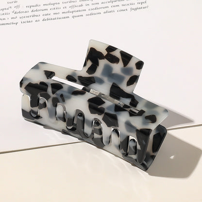 Gold Alloy Hair Clips, Claw Clip, Geometric Openwork Clips, Hairpins, For Women and Girls, Hair Accessories