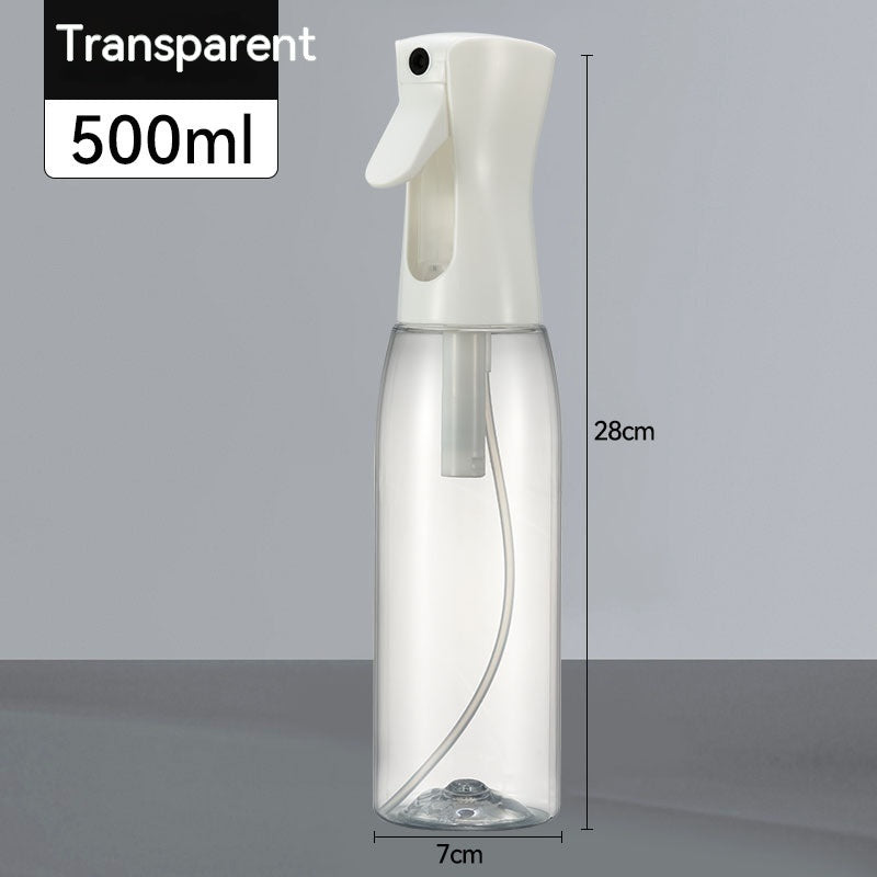 Transparent High Pressure Press Plastic Spray Bottle