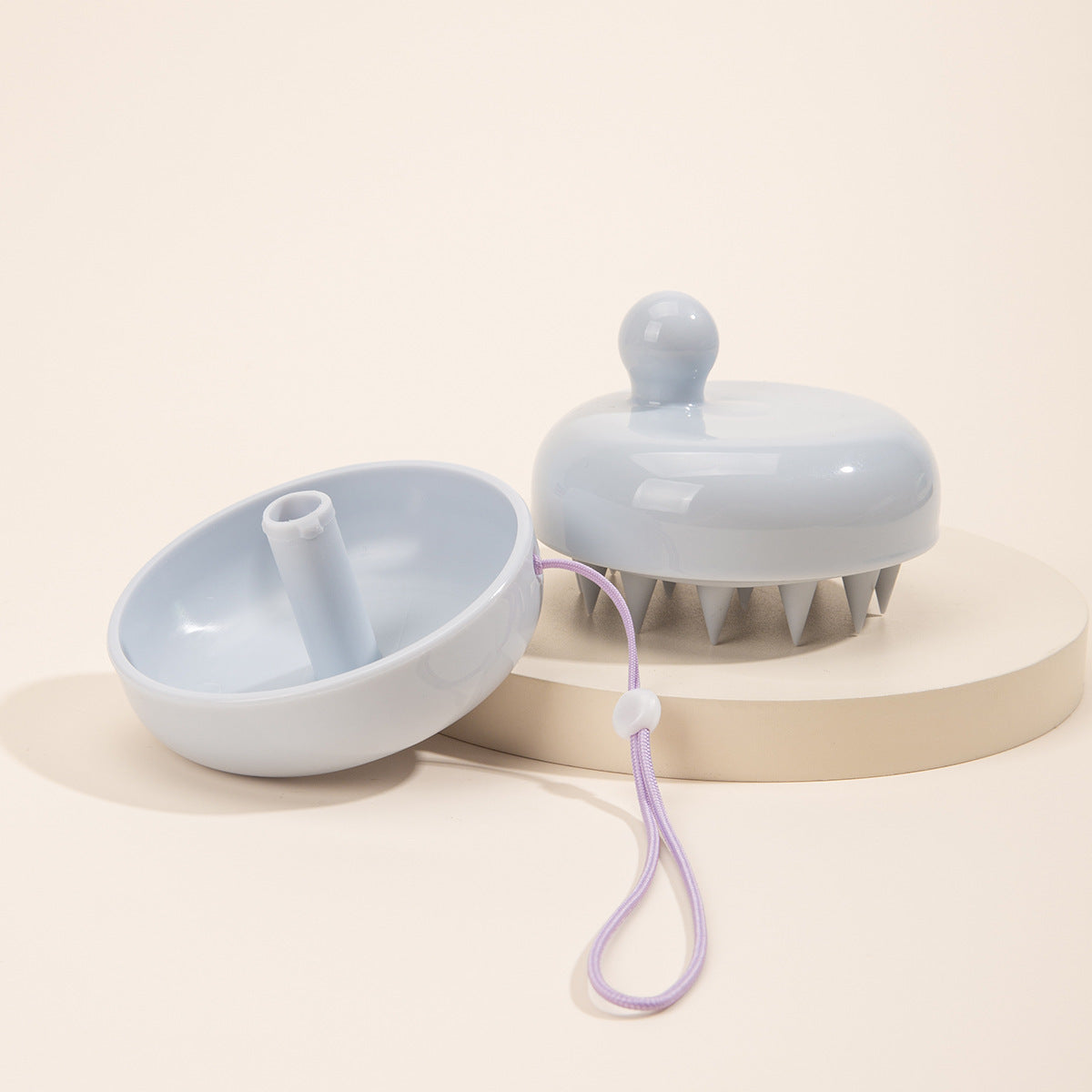 Cartoon Portable Mini Shampoo Brush Hairdressing Supplies