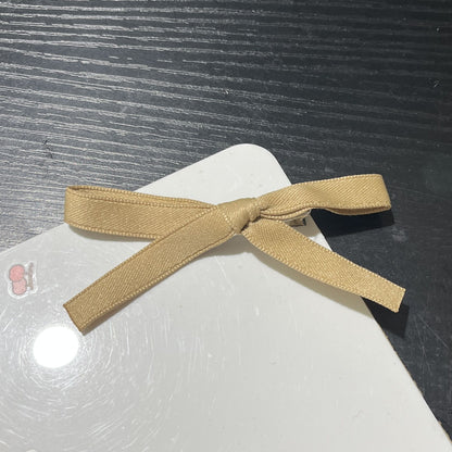 Sweet Girl Bow Ribbon Barrettes
