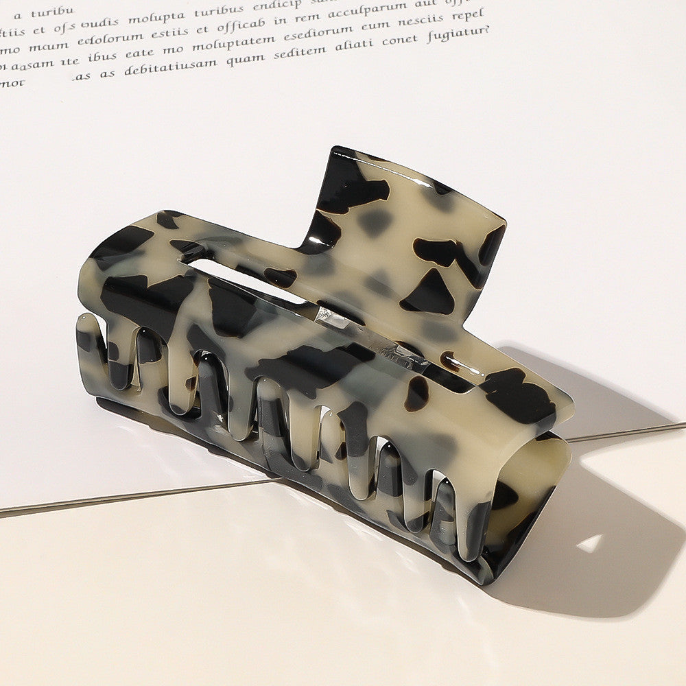 Gold Alloy Hair Clips, Claw Clip, Geometric Openwork Clips, Hairpins, For Women and Girls, Hair Accessories