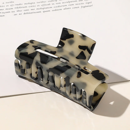 Gold Alloy Hair Clips, Claw Clip, Geometric Openwork Clips, Hairpins, For Women and Girls, Hair Accessories