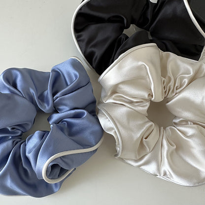 Satin High-grade Large Intestine Ring Gentle Low Ponytail Hair String Rubber Band