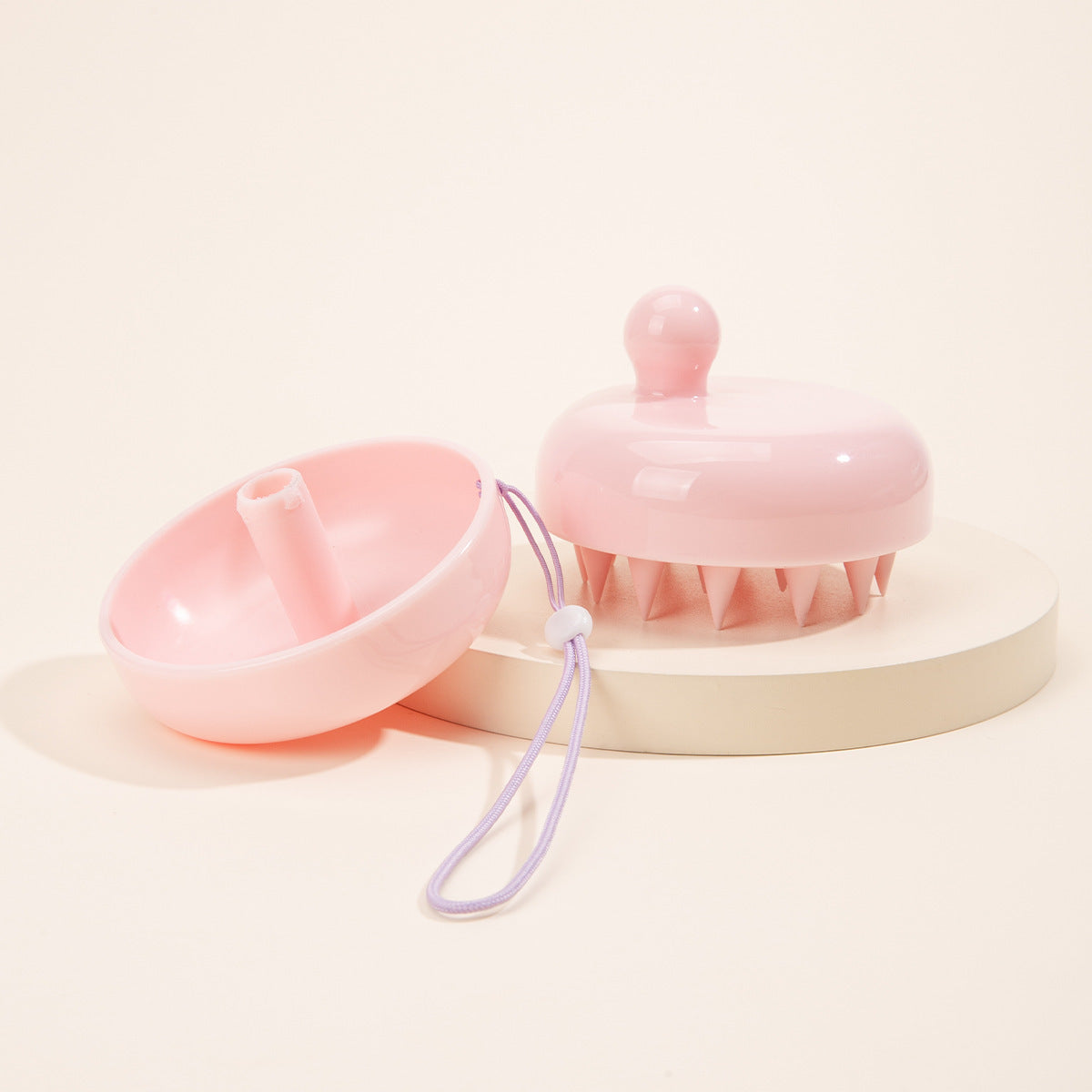 Cartoon Portable Mini Shampoo Brush Hairdressing Supplies