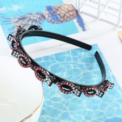 Non-Slip Head Wear Solid Color Head Band Stylish Hair Styling Accessories