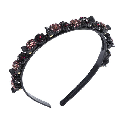 Non-Slip Head Wear Solid Color Head Band Stylish Hair Styling Accessories
