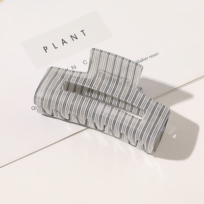 Gold Alloy Hair Clips, Claw Clip, Geometric Openwork Clips, Hairpins, For Women and Girls, Hair Accessories